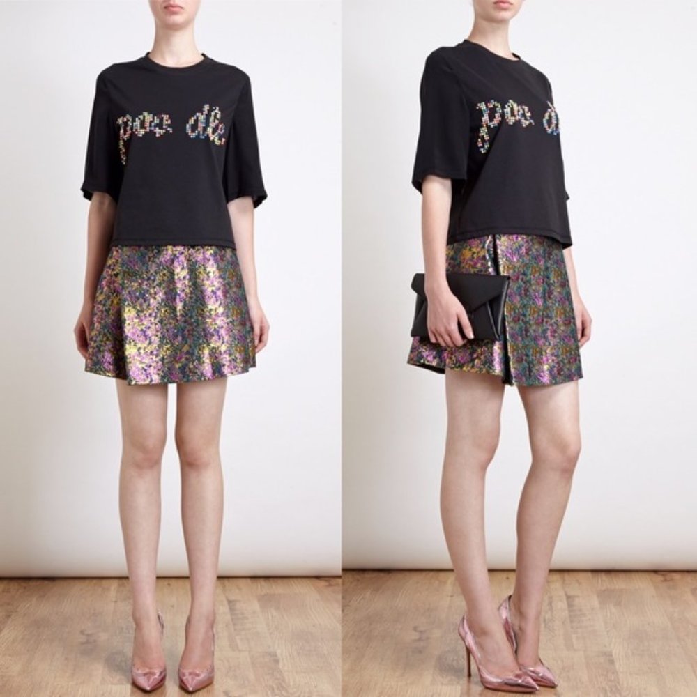 3.1 Phillip Lim  A-Line Jacquard Mini Skirt